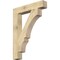 Ekena Millwork Balboa Block Rough Sawn Bracket, Douglas Fir, 6"W x 36"D x 48"H BKT06X36X48BOA05RDF - alternate 1